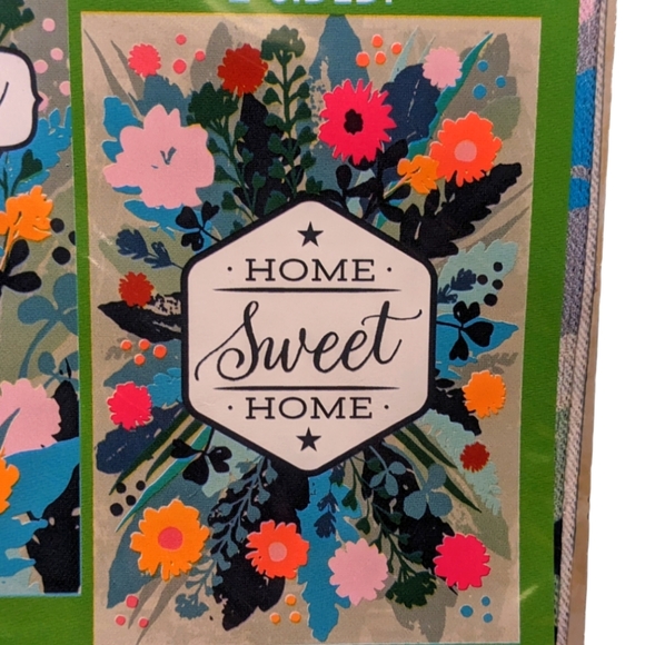 Wincraft Home Sweet Home & Welcome To My Garden 2 Sided Small Garden Flag - Picture 3 of 4